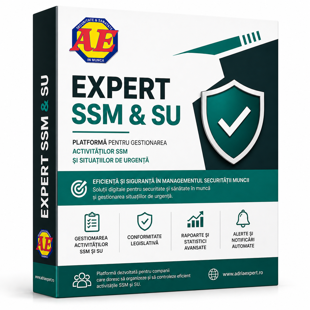 Platforma Expert SSM și SU pentru gestionarea activităților