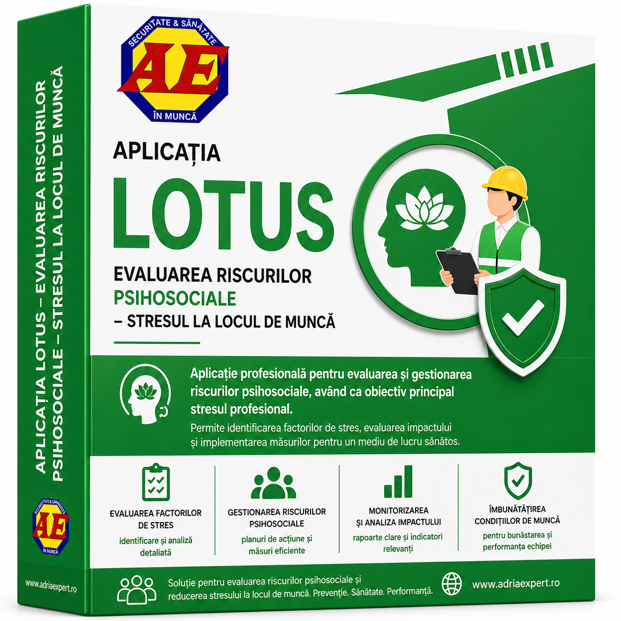 Aplicația LOTUS pentru evaluarea riscurilor psihosociale