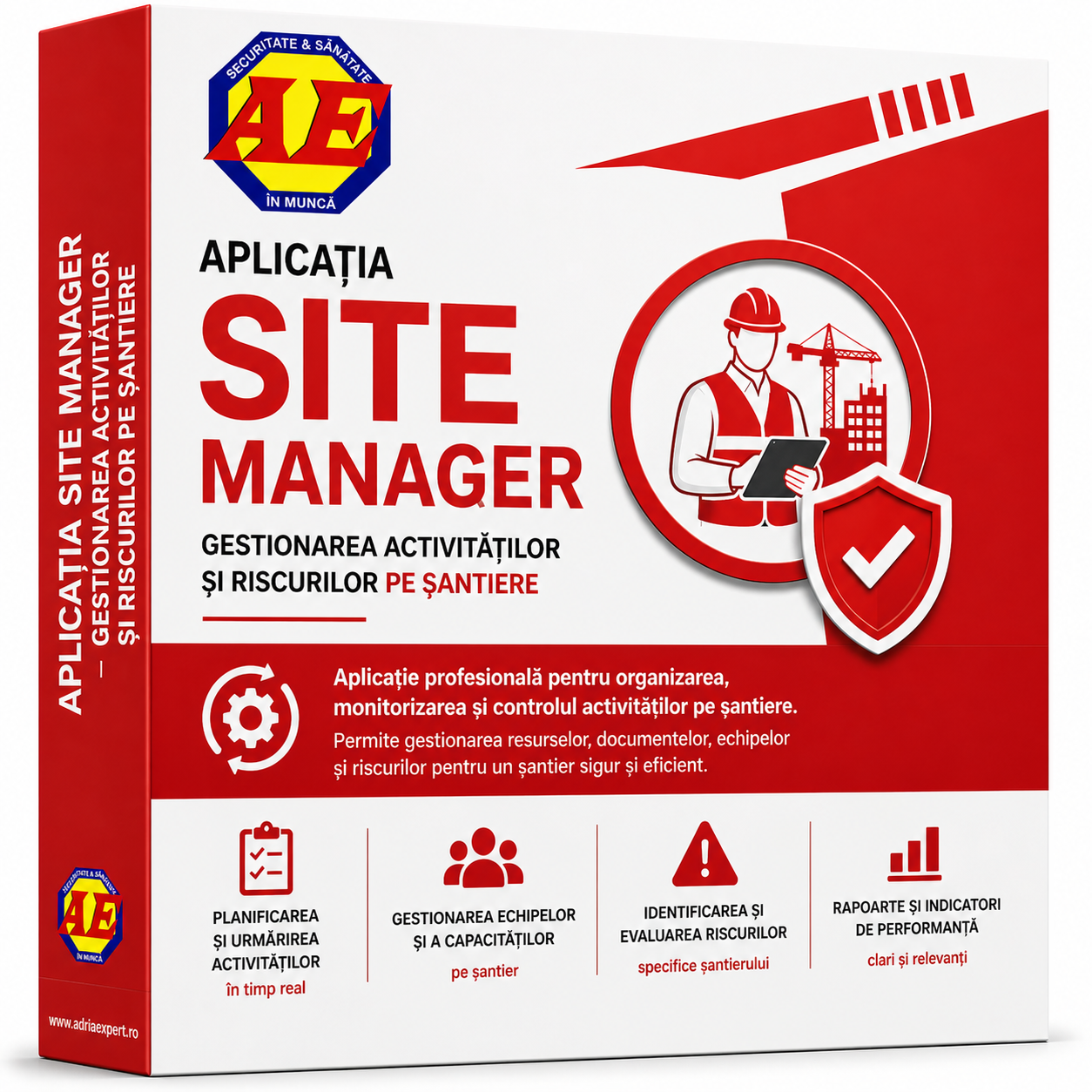 Aplicația Site Manager pentru gestionarea activităților pe șantiere